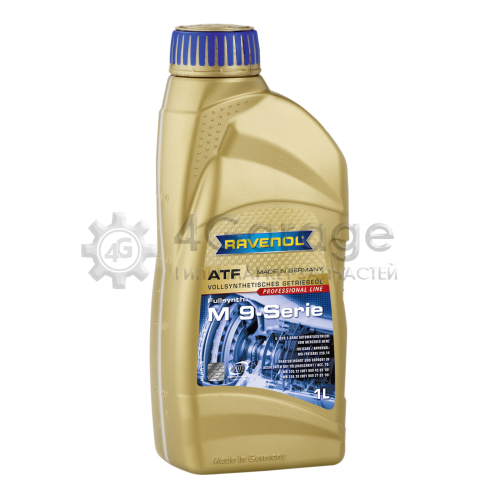 Трансмиссионное масло RAVENOL ATF M 9-Serie 1л 1211108-001-01-999 RAVENOL 4014835732414 в Москве