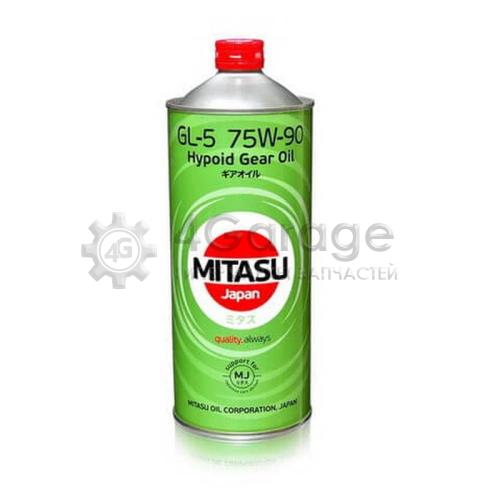Масло трансмиссионное MITASU GEAR OIL GL-5 75w90 1 л MITASU MJ4101 в Нижнем Новгороде