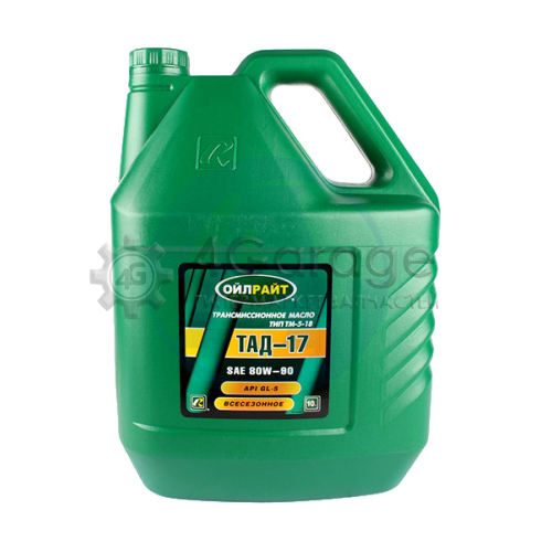 Трансмиссионное масло OILRIGHT 80w90 10л 2544 OIL RIGHT 2544 в Ростове-на-Дону