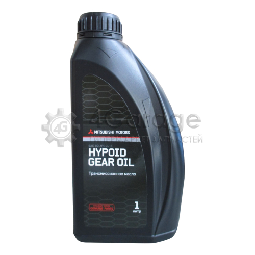 MITSUBISHI MZ320282 Масло трансмиссионное MITSUBISHI HYPOID GEAR OIL GL 5 W80 1л MZ320282