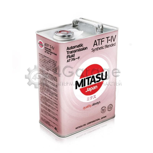 Масло трансмиссионное MITASU ATF T-IV (for TOYOTA) MITASU MJ3244 в Москве