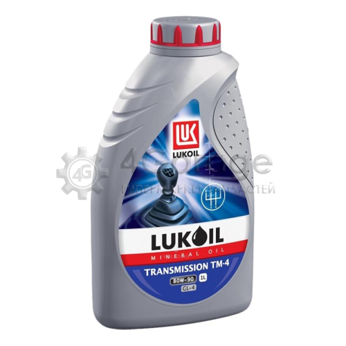 LUKOIL 19539 Трансмиссионное масло LUKOIL 80w90 1л 19539