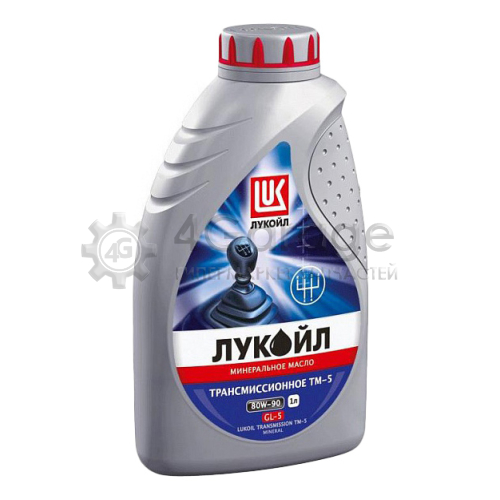 LUKOIL 19550 Трансмиссионное масло LUKOIL 80w90 1л 19550