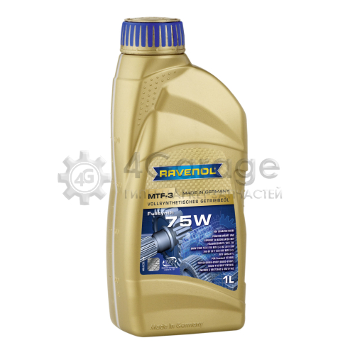 Трансмиссионное масло RAVENOL MTF -3 75w 1л 1221104-001 RAVENOL 4014835719811 в Москве