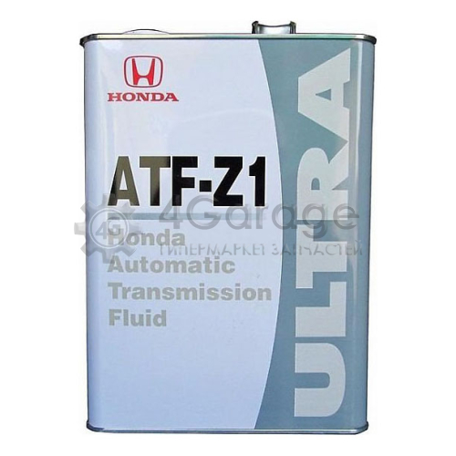 HONDA 0826699904 Масло трансмиссионное Ultra ATF Z1 (4L)\ для АКПП и осевого редуктора авто HONDA