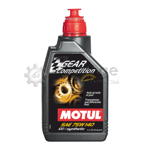 MOTUL 105779 Трансмиссионное масло MOTUL Gear Competition 75w140 1л 105779