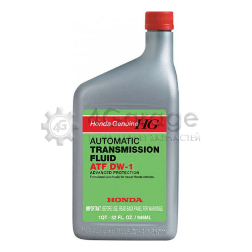 HONDA 082009008 Масло трансмиссионное синтетическое HONDA ATF DW 1 Fluid 1л 082009008