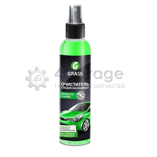 GRASS 110104 Жидкость Стеклоомывателя Летняя 250 Мл Концентрат (1:100) Mosquitos Cleaner GraSS 110104