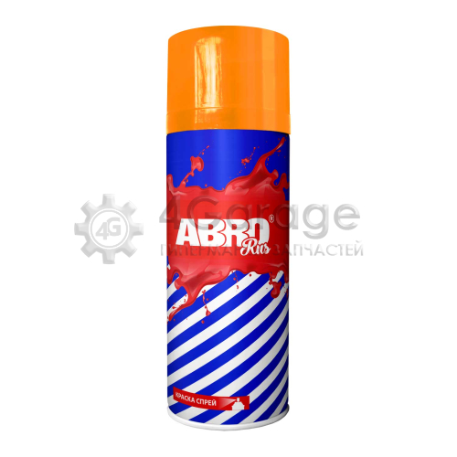 Abro Rus Краска-Спрей № 006 Оранжево-Красная - 0,473 Л. /12 ABRO арт. SPO-006-R ABRO SPO006R в Ростове-на-Дону