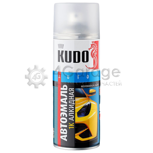 KUDO KU4004 Эмаль автомобильная KUDO красный