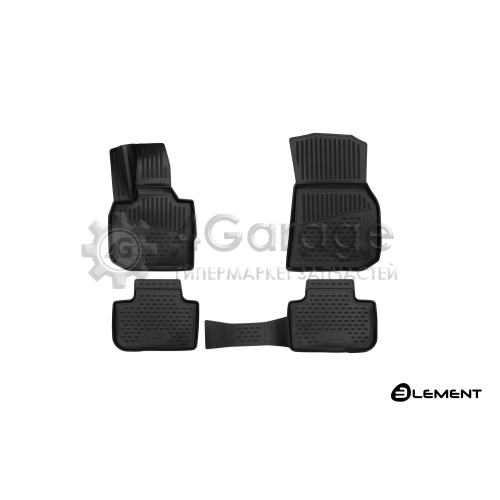 ELEMENT ELEMENT3D0544210K Коврики в салон Element для BMW X3, 2017, 4 шт. полиуретан