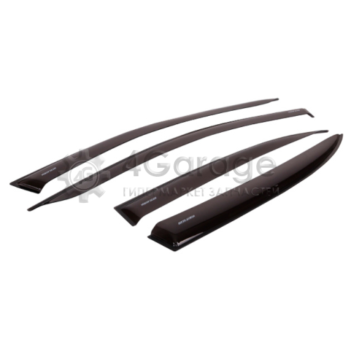 Комплект дефлекторов серия CORSAR Nissan Teana (J32) 2008 2013/cедан/накладные/скотч/к т 4 шт./ VORON GLASS DEF00427 в Москве