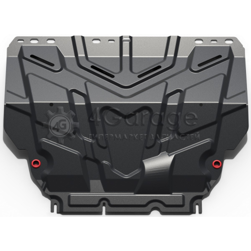 Защита картера и КПП АвтоБРОНЯ для Ford C-MAX I 2003-2010/Focus 2005-2011 2011-2015 2014-2 АВТОБРОНЯ 111018501 в Нижнем Новгороде