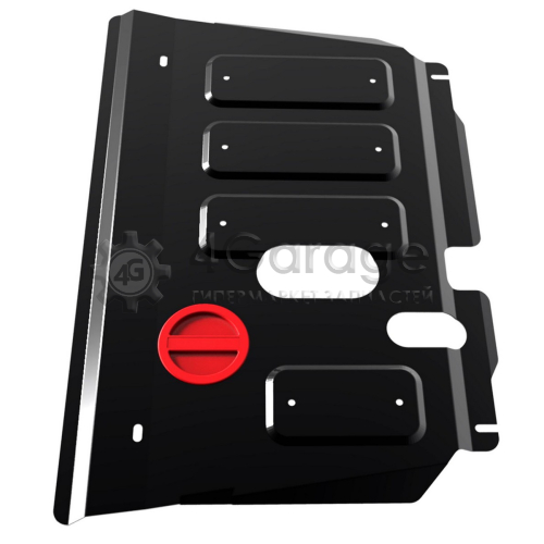 Защита картера и КПП АвтоБроня Toyota Ractis FWD 2005-2010/Yaris II 2005-2009, 111.05707.1 АВТОБРОНЯ 111057071 в Нижнем Новгороде