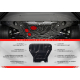 Защита картера и КПП АвтоБроня Geely Emgrand 7 16-/Emgrand EC7 09-16/FC 08-11, 111.01902.1 АВТОБРОНЯ 111019021 в Москве