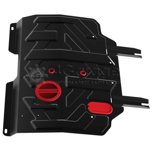 Защита картера и КПП АвтоБроня Geely Emgrand 7 16-/Emgrand EC7 09-16/FC 08-11, 111.01902.1 АВТОБРОНЯ 111019021 в Москве