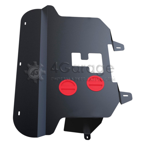 Защита картера и КПП АвтоБроня Fiat Doblo I рестайлинг 2005-2015, st 1.8mm, 111.01702.2 АВТОБРОНЯ 111017022 в Нижнем Новгороде