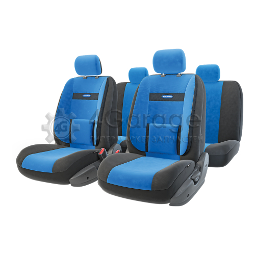 AUTOPROFI COM1105BKBLM Комплект чехлов на сиденья Autoprofi Comfort COM-1105 BK/BL (M)