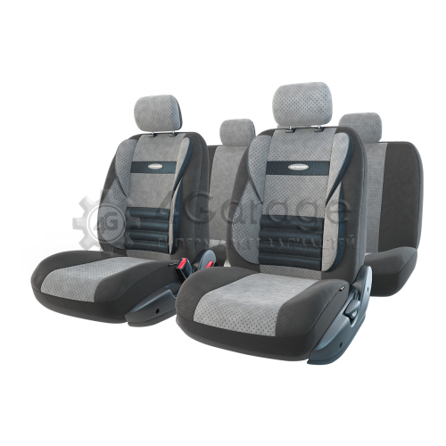 AUTOPROFI CMB1105BKDGYM Комплект чехлов на сиденья Autoprofi Comfort Combo CMB-1105 BK/D.GY (M)