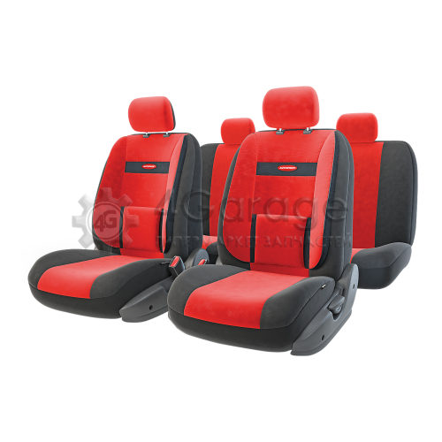 AUTOPROFI COM1105BKRDM Комплект чехлов на сиденья Autoprofi Comfort COM-1105 BK/RD (M)