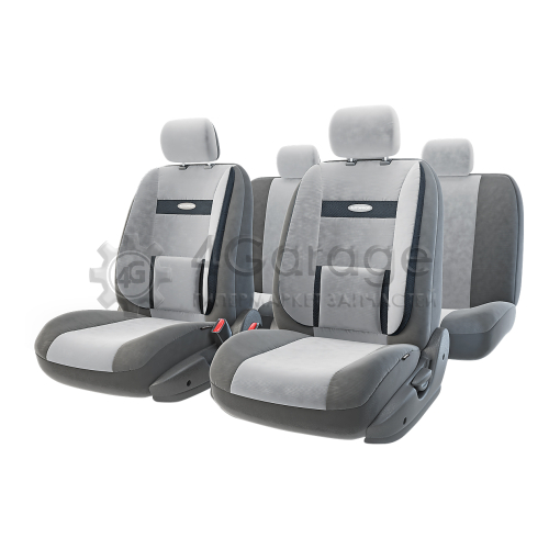 AUTOPROFI COM1105DGYLGYM Комплект чехлов на сиденья Autoprofi Comfort COM-1105 D.GY/L.GY (M)