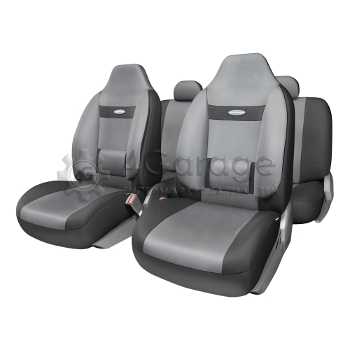 AUTOPROFI COM1105HBKDGYM Комплект чехлов на сиденья Autoprofi Comfort COM-1105H BK/D.GY (M)