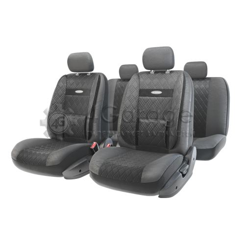 AUTOPROFI COM1105GPBKBKM Комплект чехлов на сиденья Autoprofi Comfort 3D COM-1105GP BK/BK (M)