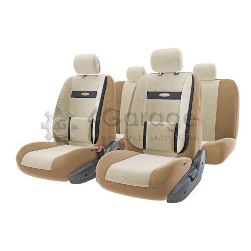 AUTOPROFI COM1105DBELBEM Комплект чехлов на сиденья Autoprofi Comfort COM-1105 D.BE/L.BE (M)