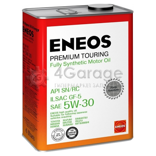 ENEOS 8809478942193 Моторное масло Eneos Premium Touring SN 5W 30 1л