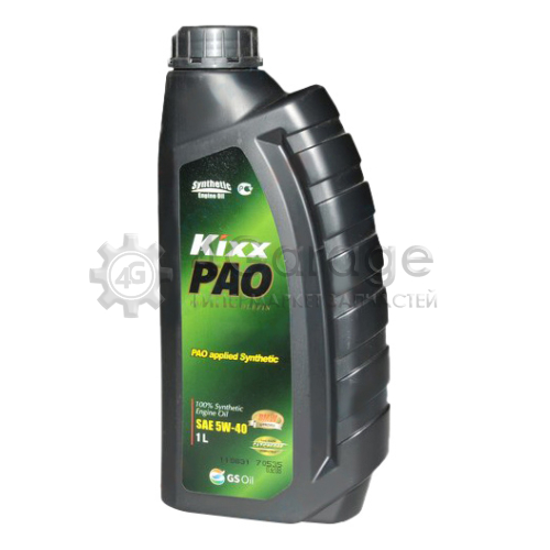 KIXX L2092AL1E1 Моторное масло Kixx PAO 5W-40 1л