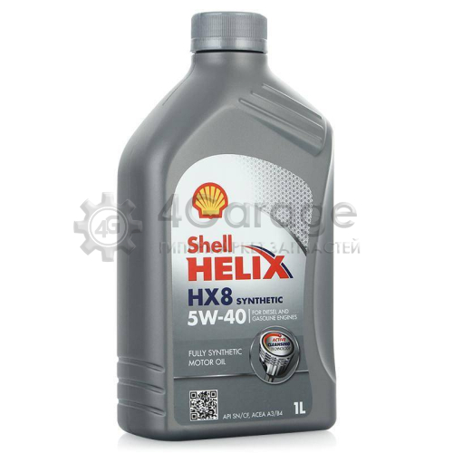 Shell Моторное масло Синтетическое Helix Hx8 Syn 5w40 1 Л SHELL 550023626 в Нижнем Новгороде