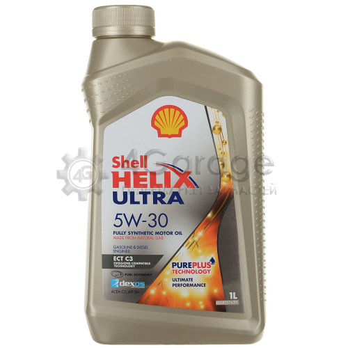 SHELL 550046369 Моторное масло Shell Helix Ultra ECT SAE 5W 30 C3 1л