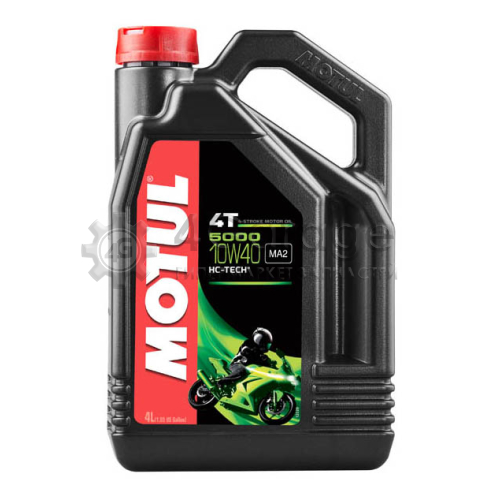 MOTUL 104056 Моторное масло Motul 5000 4T 10W 40 4л