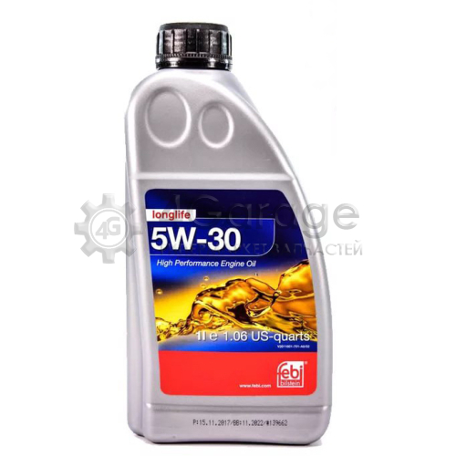 Моторное масло Febi Longlife 5W 30 1л FEBI BILSTEIN 32941 в Ростове-на-Дону