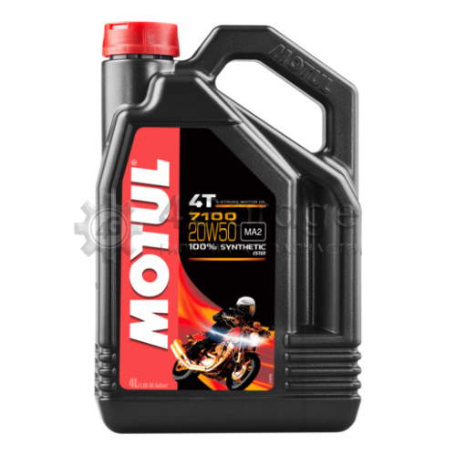 MOTUL 104104 Моторное масло Motul 7100 4T 20W 50 4л