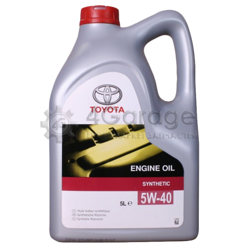 TOYOTA/LEXUS 0888080375GO Моторное масло Toyota Engine Oil Synthetic 5W 40 5л