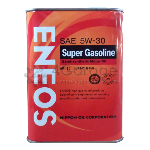 ENEOS OIL1358 Моторное масло Eneos Super Gasoline Semi Synthetic SAE 5W 30 0 946л