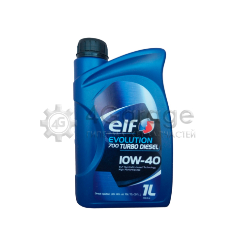 Масло Моторное Elf Evolution 700 Turbo Diesel 10w40 1 Л 201558 ELF 201558 в Москве