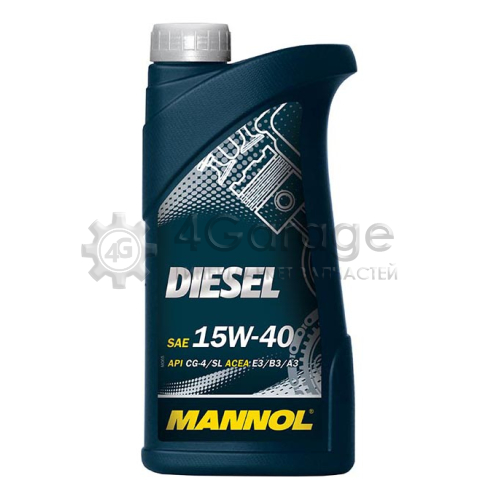Моторное масло Mannol Diesel 15W 40 1л MANNOL 1205 в Нижнем Новгороде