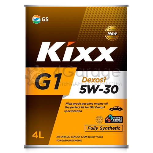 KIXX L210744TE1 Kixx G1 Dexos1 5W-30 SN Plus /4л Моторное масло