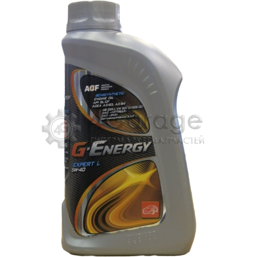 G-ENERGY 253140260 Моторное масло G-Energy Expert L 5w40 полусинтетическое 1 Л 253140260 в Красноярске