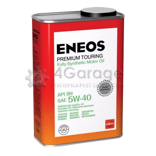 ENEOS 8809478942148 Моторное масло Eneos Premium Touring SN 5W 40 1л