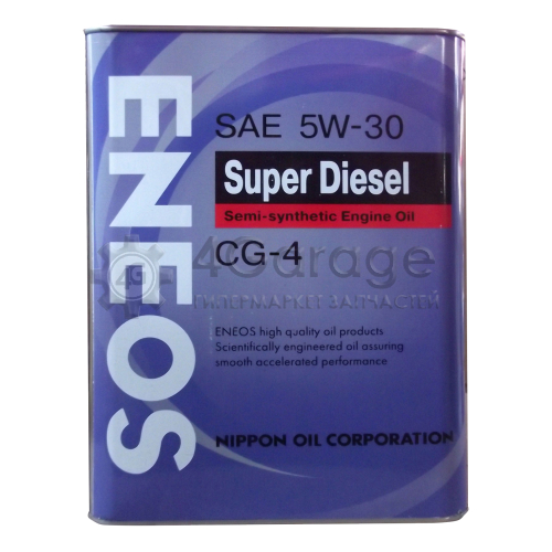 ENEOS OIL1333 Моторное масло Eneos Super Diesel Semi Synthetic SAE 5W 30 4л