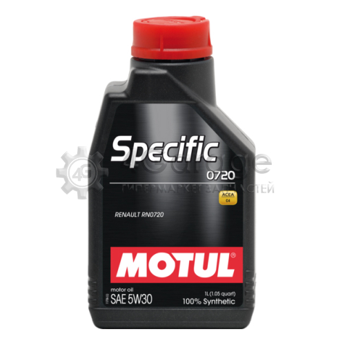 MOTUL 102208 Моторное масло Motul Specific 0720 SAE 5W 30 1л