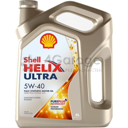 Моторное масло Shell Helix Ultra 5W 40 4л SHELL 550040755 в Нижнем Новгороде