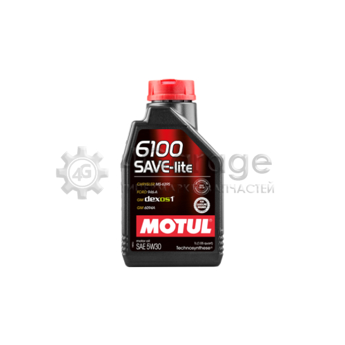 MOTUL 107956 Моторное масло Motul 6100 SAVE lite 5W 30 1л