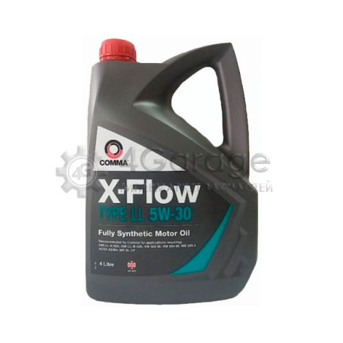 COMMA XFLL4L COMMA Comma 5w30 X-Flow Type Ll (4l)_Моторное масло! Синт Gm-Ll-A-025, Gm-Ll-B-025