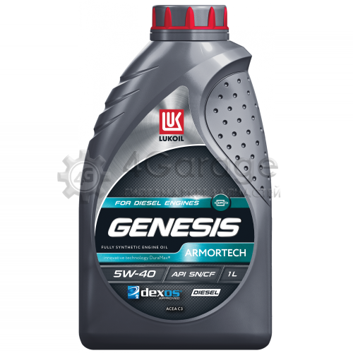 LUKOIL 3150233 Моторное масло Lukoil Genesis Armortech Diesel 5W 40 1 л