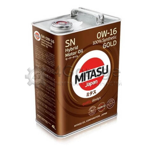 Масло моторное MITASU GOLD HYBRID SN 0W-16 MITASU MJ1064 в Нижнем Новгороде