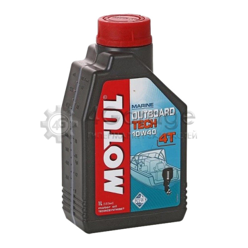 MOTUL 106397 Моторное масло Motul Outboard Tech 4T 10W 40 1л